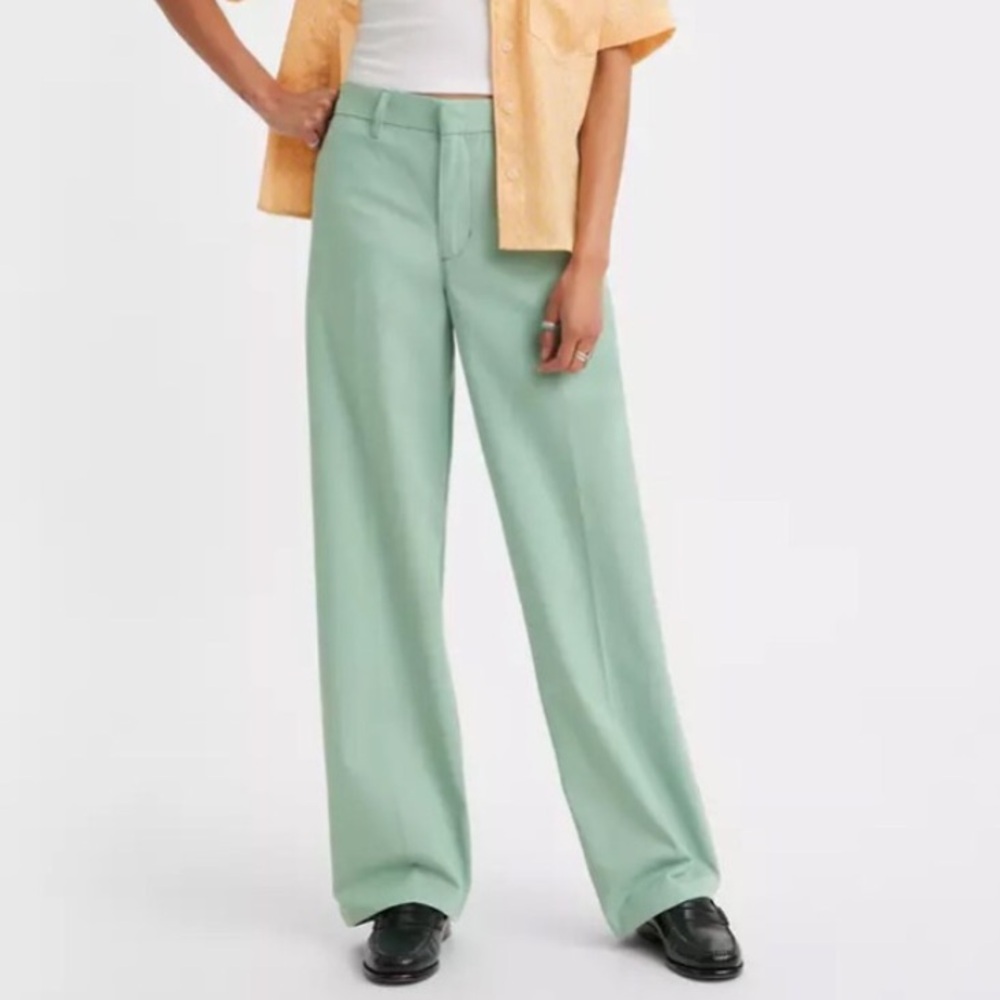 LEVI’S BAGGY TROUSER PANTS Mint Size 24X31